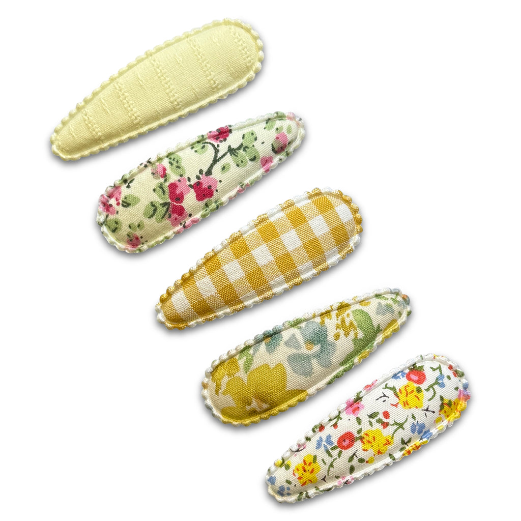Garden Larger Simple Snap Clip Sets-snap clip hair clip - no slip hair accessories - party favor- baby-Moo G Clips