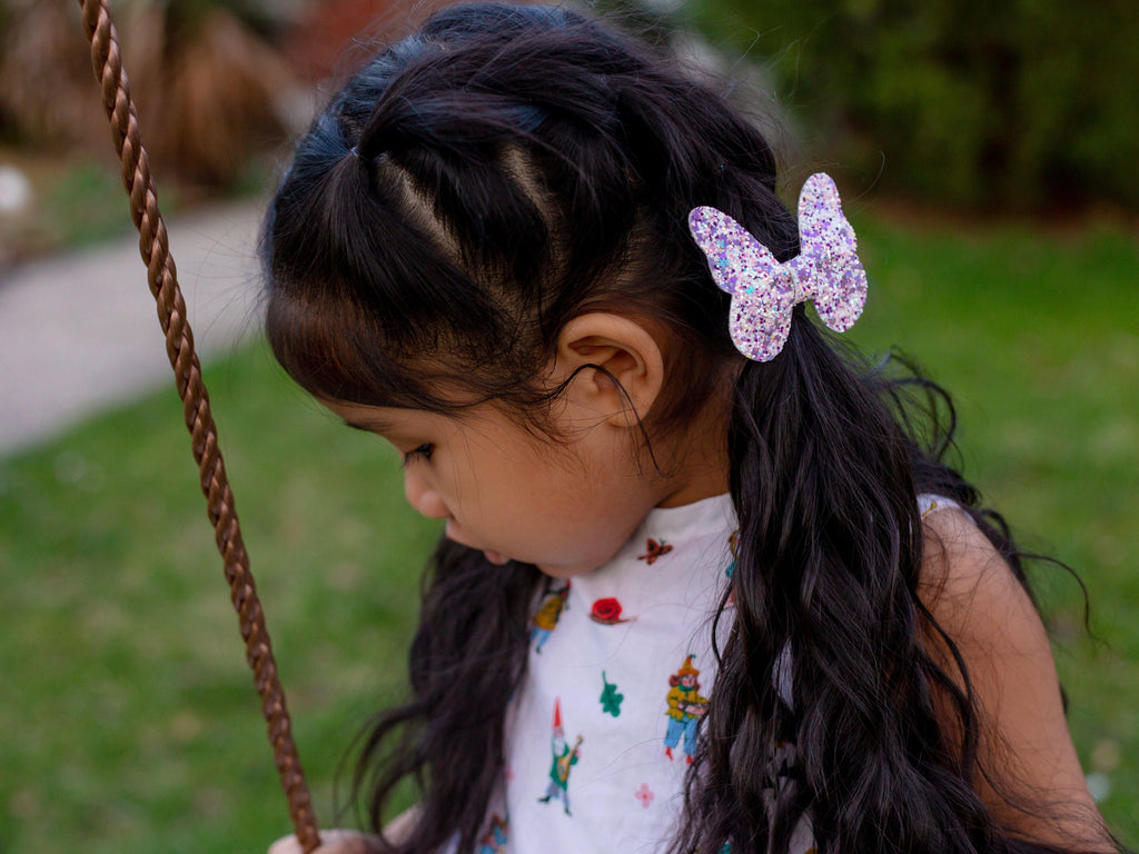 Glitter Butterfly Hair Bows *NEW COLORS ADDED!*-Clearance no slip hair clips-Flower No slip hair clips-Animal no slip hair clips-Star no slip hair clip-heart no slip hair clips-butterfly no slip hair clips-Moo G Clips
