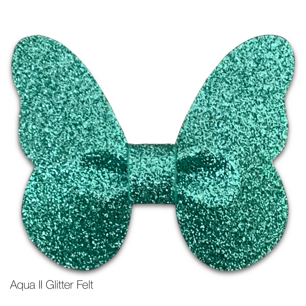 Glitter Butterfly Hair Bows *NEW COLORS ADDED!*-Clearance no slip hair clips-Flower No slip hair clips-Animal no slip hair clips-Star no slip hair clip-heart no slip hair clips-butterfly no slip hair clips-Moo G Clips