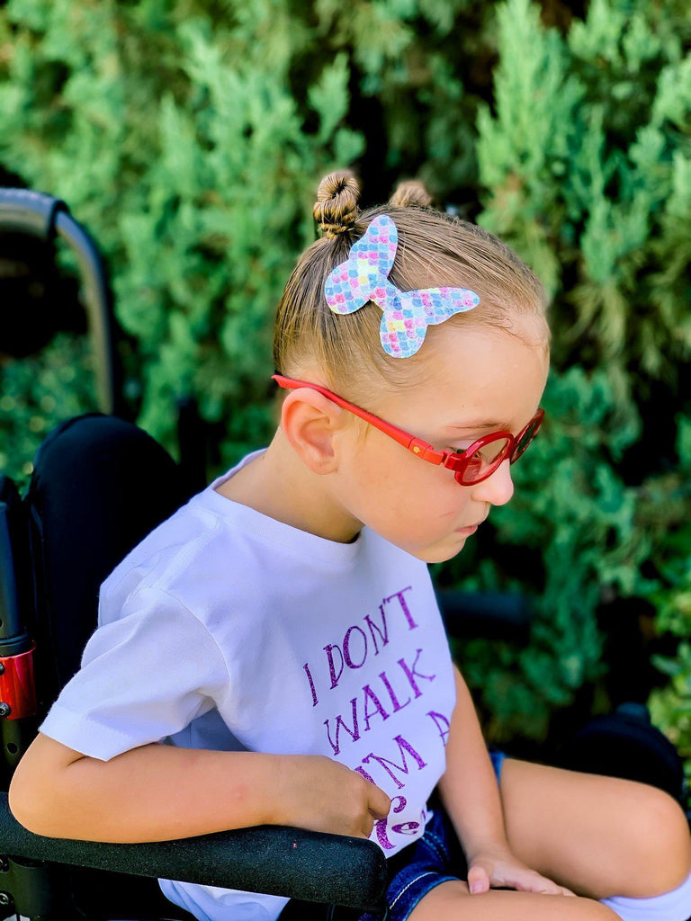 Glitter Butterfly Hair Bows *NEW COLORS ADDED!*-Clearance no slip hair clips-Flower No slip hair clips-Animal no slip hair clips-Star no slip hair clip-heart no slip hair clips-butterfly no slip hair clips-Moo G Clips