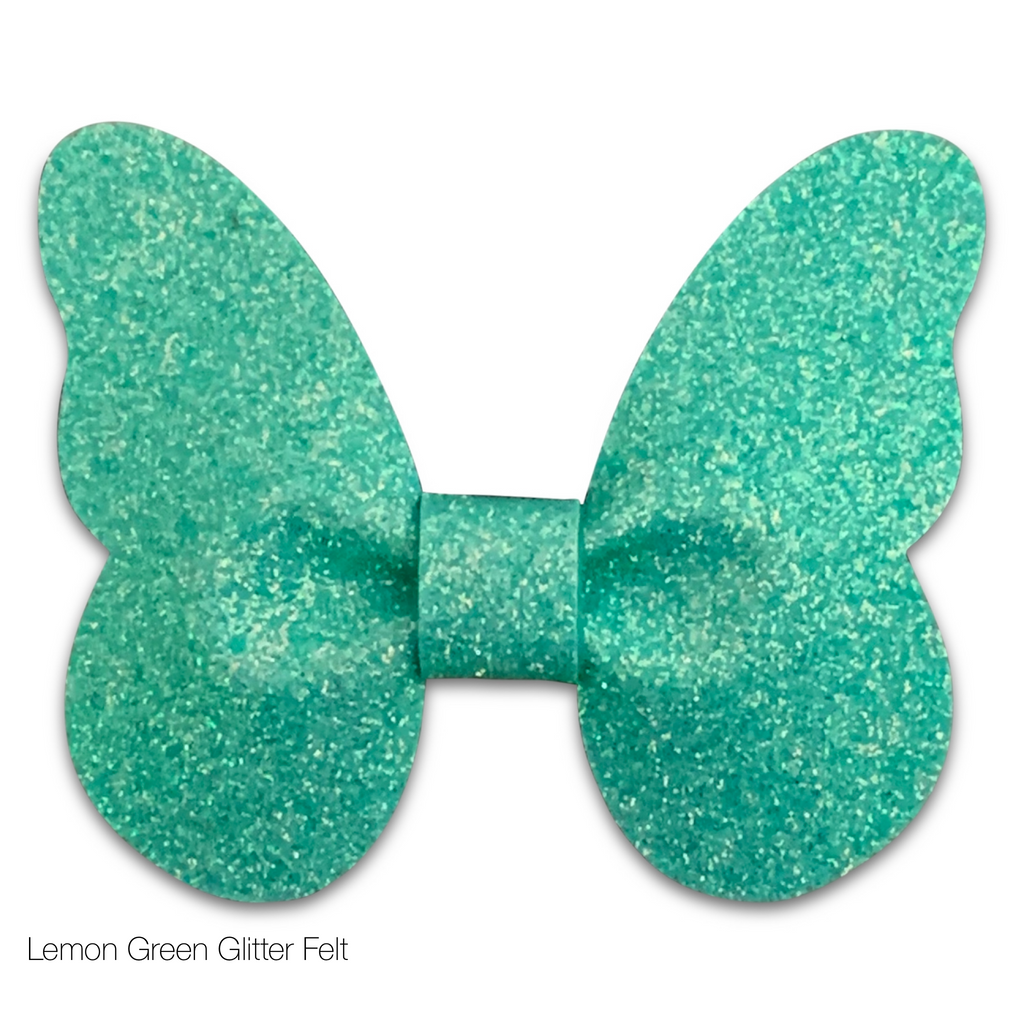 Glitter Butterfly Hair Bows *NEW COLORS ADDED!*-Clearance no slip hair clips-Flower No slip hair clips-Animal no slip hair clips-Star no slip hair clip-heart no slip hair clips-butterfly no slip hair clips-Moo G Clips