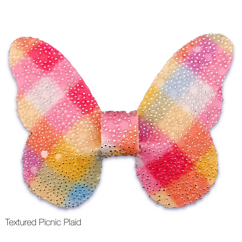 Glitter Butterfly Hair Bows *NEW COLORS ADDED!*-Clearance no slip hair clips-Flower No slip hair clips-Animal no slip hair clips-Star no slip hair clip-heart no slip hair clips-butterfly no slip hair clips-Moo G Clips