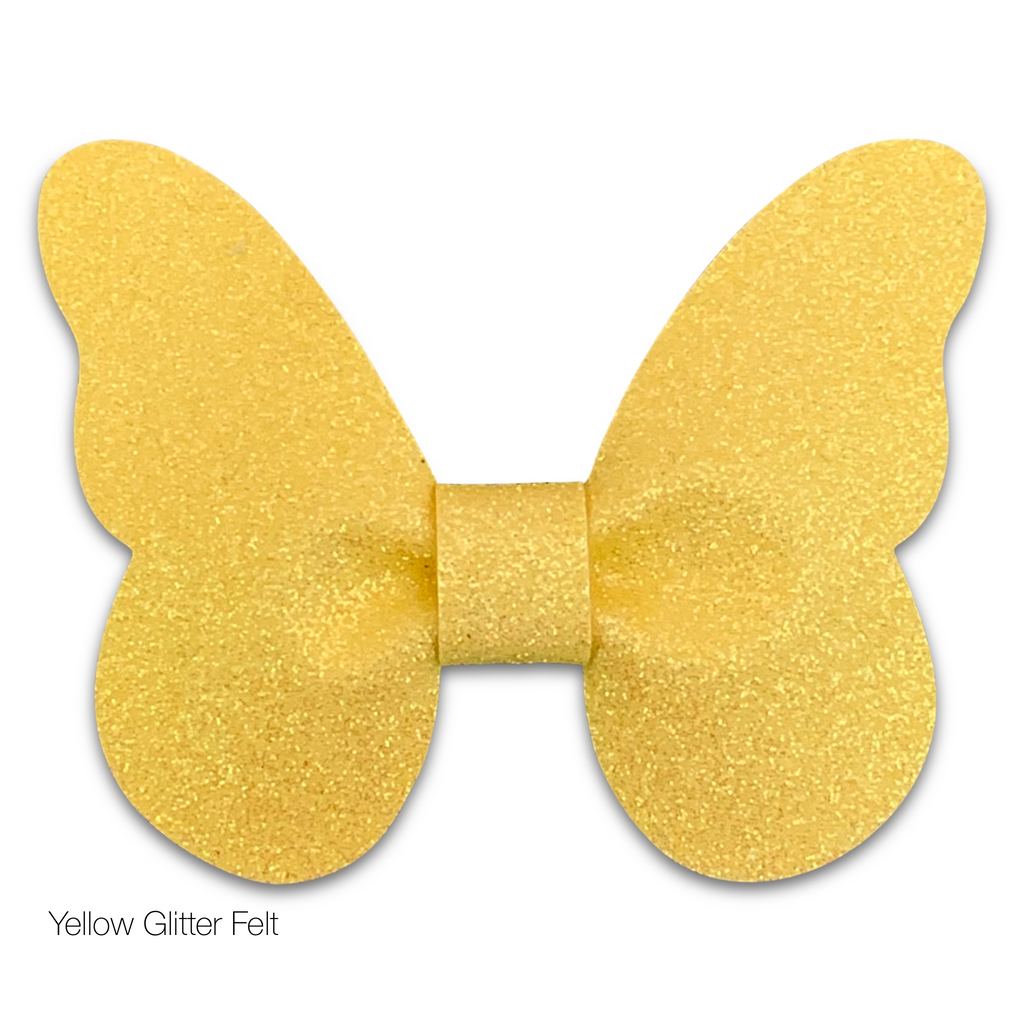Glitter Butterfly Hair Bows *NEW COLORS ADDED!*-Clearance no slip hair clips-Flower No slip hair clips-Animal no slip hair clips-Star no slip hair clip-heart no slip hair clips-butterfly no slip hair clips-Moo G Clips