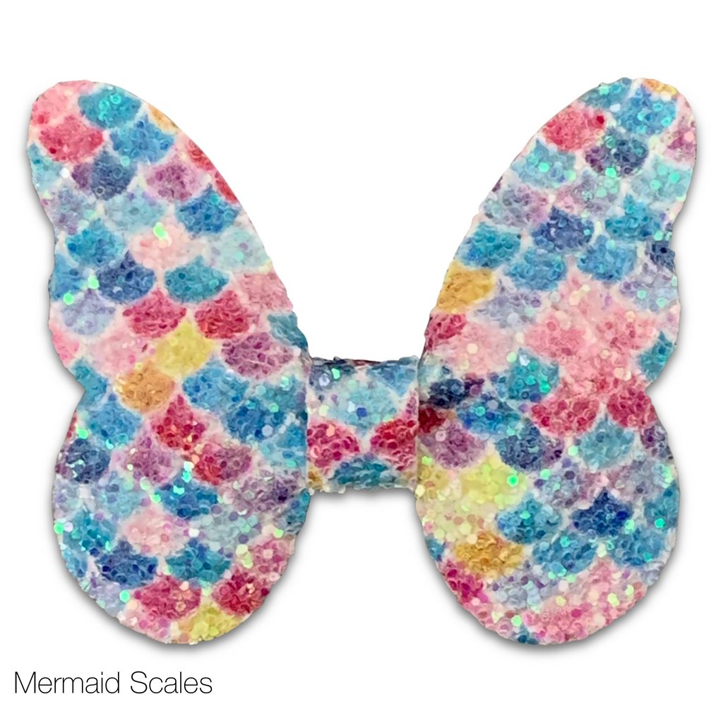 Glitter Butterfly Hair Bows *NEW COLORS ADDED!*-Clearance no slip hair clips-Flower No slip hair clips-Animal no slip hair clips-Star no slip hair clip-heart no slip hair clips-butterfly no slip hair clips-Moo G Clips