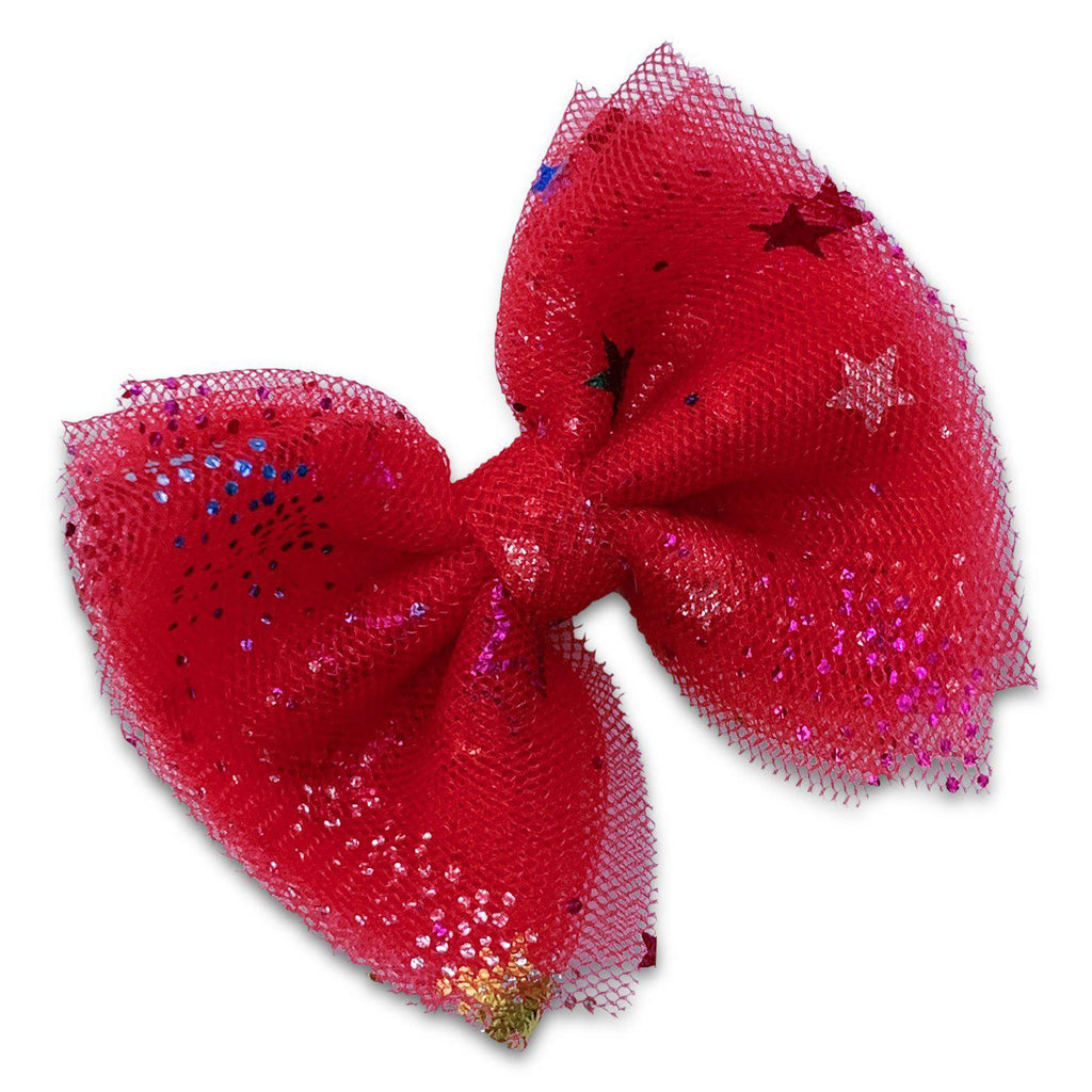 Small Tulle Hair Bows *NEW COLORS ADDED!*-Clearance no slip hair clips-Flower No slip hair clips-Animal no slip hair clips-Star no slip hair clip-heart no slip hair clips-butterfly no slip hair clips-Moo G Clips