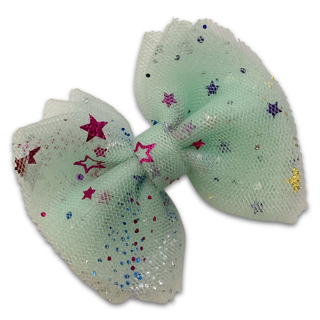 Small Tulle Hair Bows *NEW COLORS ADDED!*-Clearance no slip hair clips-Flower No slip hair clips-Animal no slip hair clips-Star no slip hair clip-heart no slip hair clips-butterfly no slip hair clips-Moo G Clips