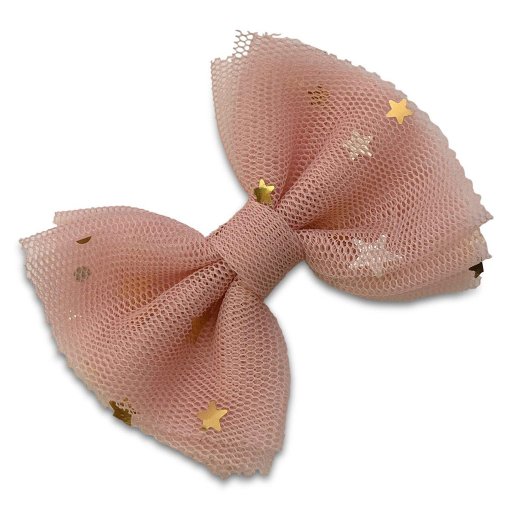 Small Tulle Hair Bows *NEW COLORS ADDED!*-Clearance no slip hair clips-Flower No slip hair clips-Animal no slip hair clips-Star no slip hair clip-heart no slip hair clips-butterfly no slip hair clips-Moo G Clips