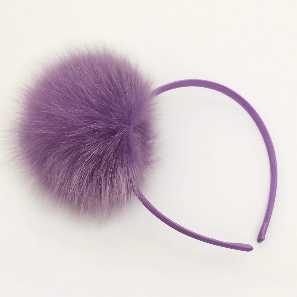 XLarge Pom Head Bands-girls pom pom party headbands-Moo G Clips