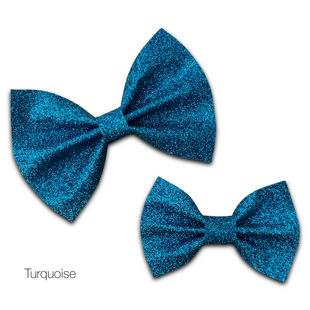 Glitter Felt Basic Hair Bows- *BEING DISCONTINUED*-Clearance no slip hair clips-Flower No slip hair clips-Animal no slip hair clips-Star no slip hair clip-heart no slip hair clips-butterfly no slip hair clips-Moo G Clips