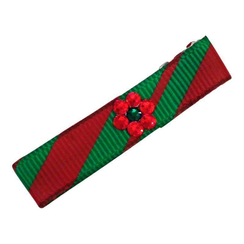 Holiday Specialty Clippies-crystal hair clips - no slip holiday hair clips with crystals -Moo G Clips