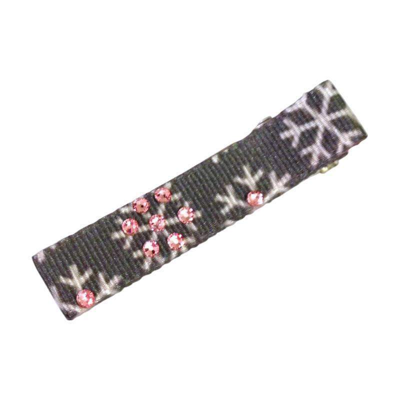 Holiday Specialty Clippies-crystal hair clips - no slip holiday hair clips with crystals -Moo G Clips