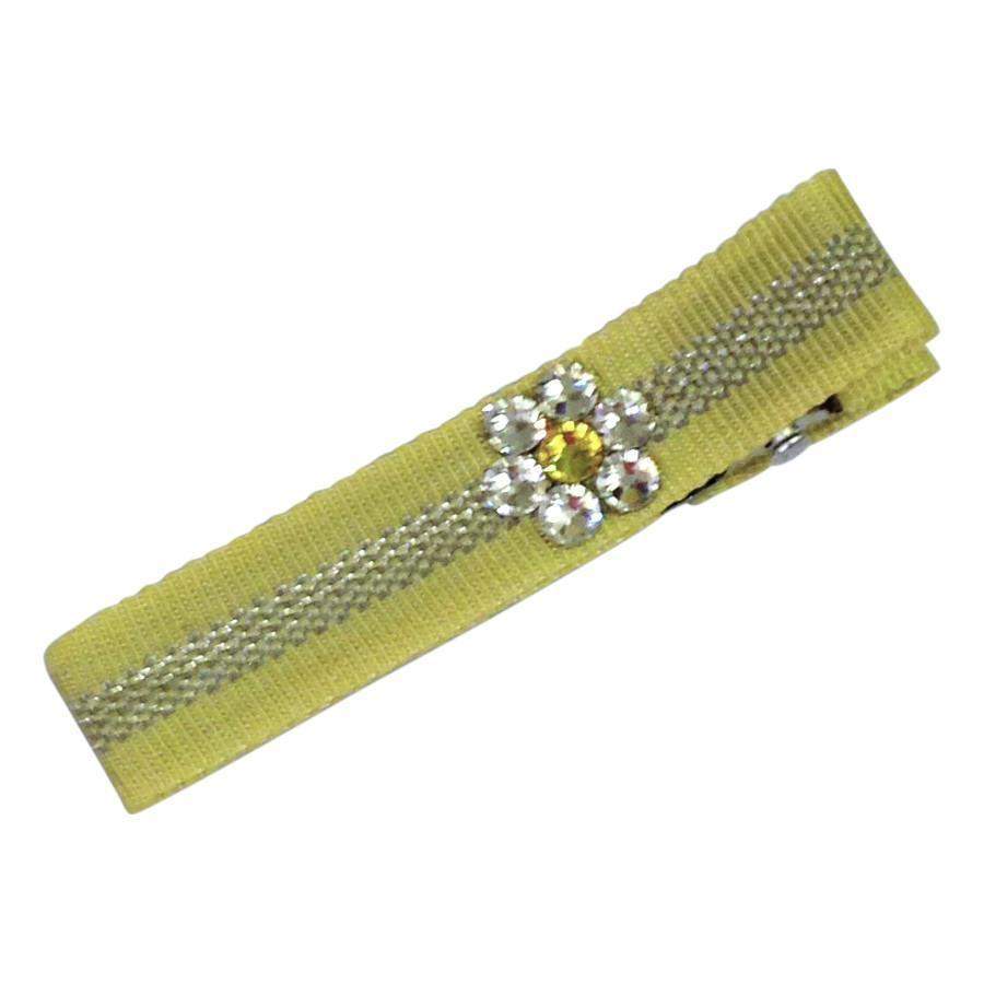 Specialty Crystal Hair Clippies-no slip crystal hair clips - no slip crystal snap clips - no slip crystal hair bows-Moo G Clips