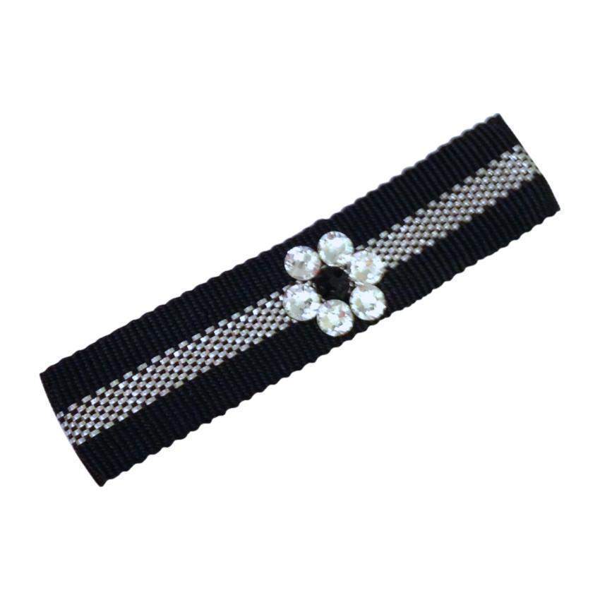 Specialty Crystal Hair Clippies-no slip crystal hair clips - no slip crystal snap clips - no slip crystal hair bows-Moo G Clips