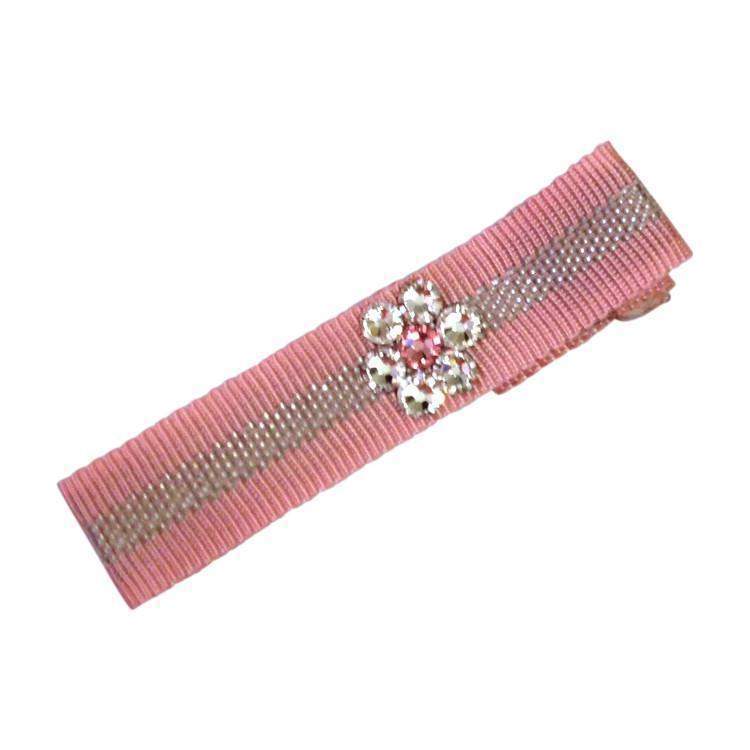 Specialty Crystal Hair Clippies-no slip crystal hair clips - no slip crystal snap clips - no slip crystal hair bows-Moo G Clips