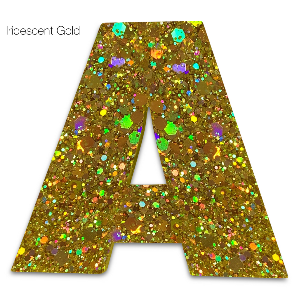 Resin Alphabet Initial Statement Personalized Hair Clips, Pins, & Magnets-no slip leather hair bows no slip leather hair clips-Moo G Clips