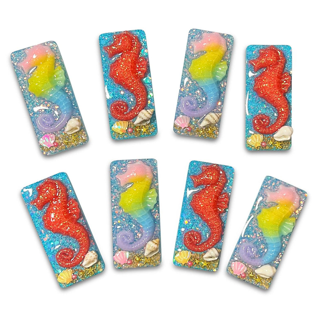 By the Coast Resin Bar Hair Clips-Clearance no slip hair clips-Flower No slip hair clips-Animal no slip hair clips-Star no slip hair clip-heart no slip hair clips-butterfly no slip hair clips-Moo G Clips