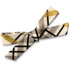 Ella Hair Bows - Fall & Winter Prints-no slip cotton fabric hair bows no slip fabric cotton hair clips-Moo G Clips