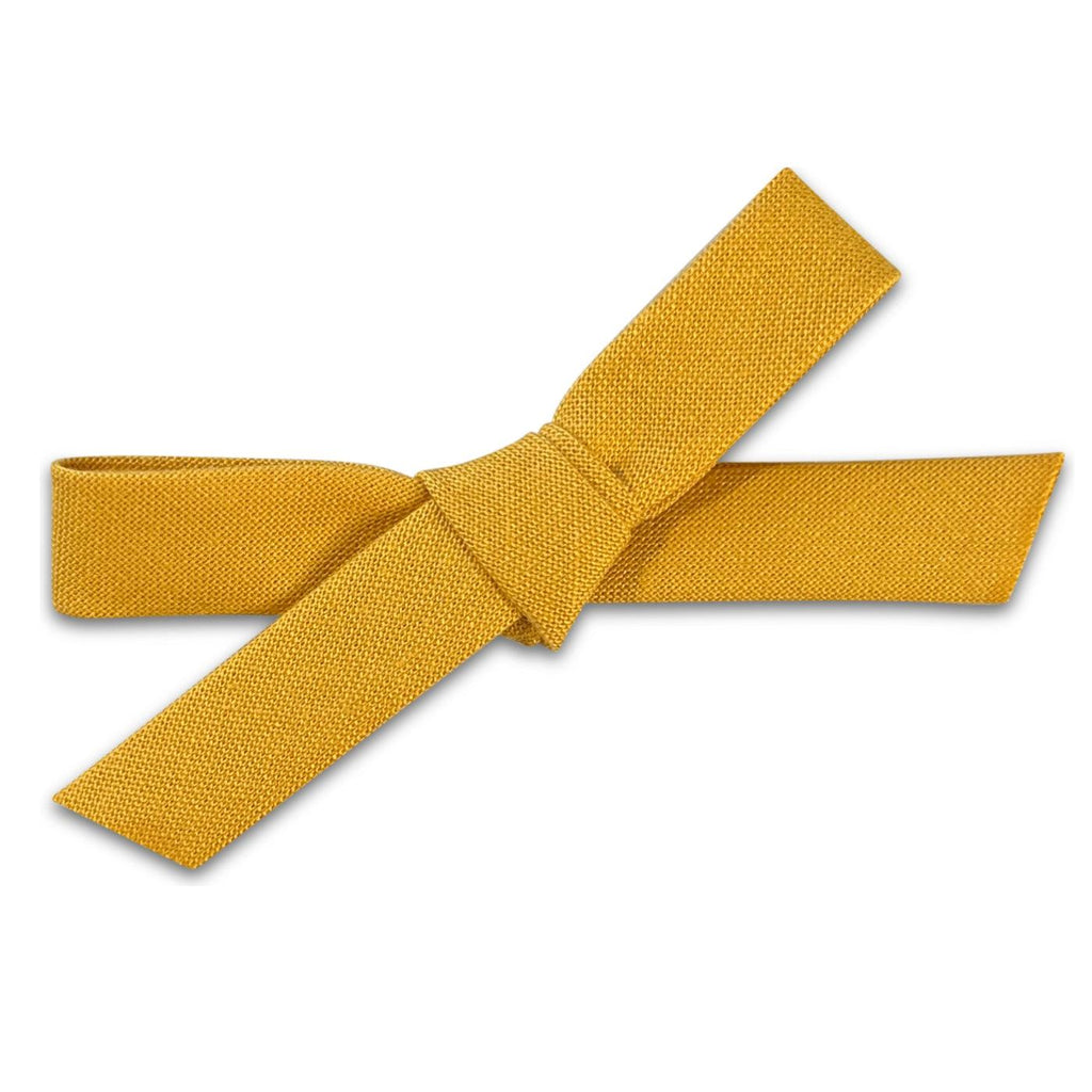 Ella Hair Bows - Fall & Winter Solids-no slip cotton fabric hair bows no slip fabric cotton hair clips-Moo G Clips