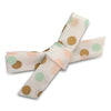 Ella Hair Bows - Spring & Summer Prints-no slip cotton fabric hair bows no slip fabric cotton hair clips-Moo G Clips