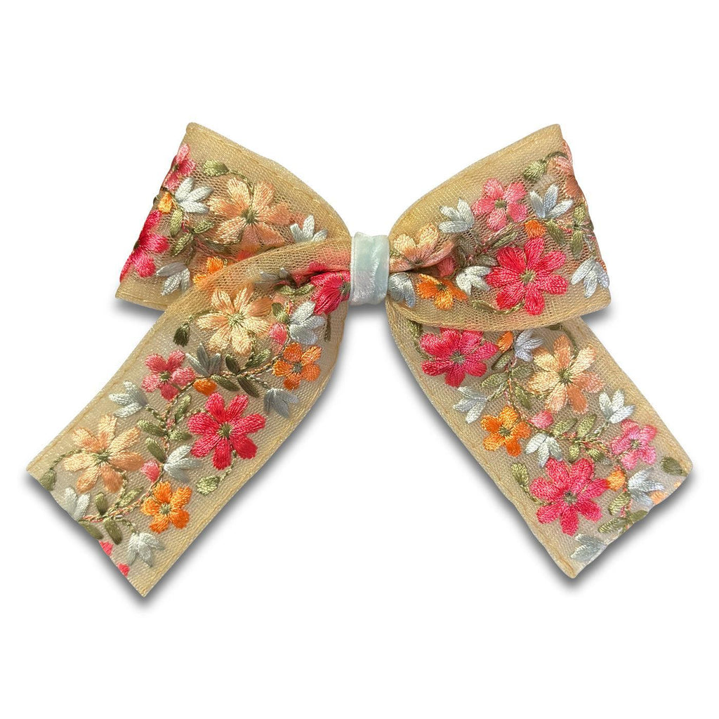 Floral Embroidery Hair Bows-Clearance no slip hair clips-Flower No slip hair clips-Animal no slip hair clips-Star no slip hair clip-heart no slip hair clips-butterfly no slip hair clips-Moo G Clips