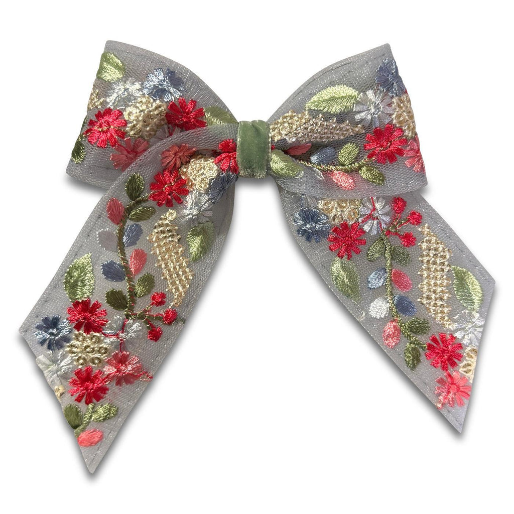 Floral Embroidery Hair Bows-Clearance no slip hair clips-Flower No slip hair clips-Animal no slip hair clips-Star no slip hair clip-heart no slip hair clips-butterfly no slip hair clips-Moo G Clips