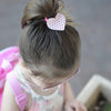 Golden Afternoon Garden Leather Hearts *NEW!*-no slip leather hair bows no slip leather hair clips-Moo G Clips