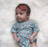 Leather Hearts *NEW colors added!*-no slip leather hair bows no slip leather hair clips-Moo G Clips