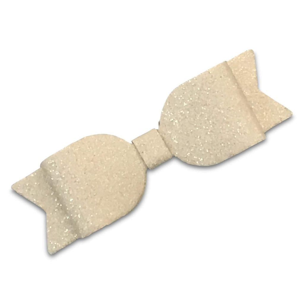 Mini Glitter Kate Hair Bows- *BEING DISCONTINUED*-glitter hair bows no slip hair clip birthday party favor gold-Moo G Clips