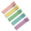 Simple Hair Clippies All Solids-Petite Hair Clips - Girls Hair no slip Accessories - Party Clips Ponytail Bows-Moo G Clips