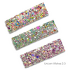 Small Glitter Snap Clip Sets *NEW COLORS ADDED!*-party favors glitter snap hair clips-Moo G Clips
