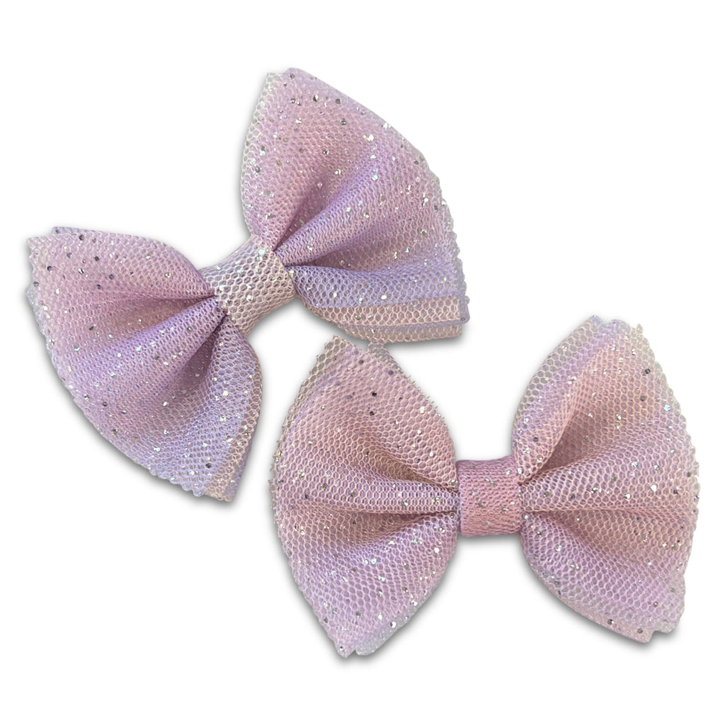 Small Tulle Hair Bows *NEW COLORS ADDED!*-Clearance no slip hair clips-Flower No slip hair clips-Animal no slip hair clips-Star no slip hair clip-heart no slip hair clips-butterfly no slip hair clips-Moo G Clips