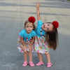 XLarge Pom Head Bands-girls pom pom party headbands-Moo G Clips