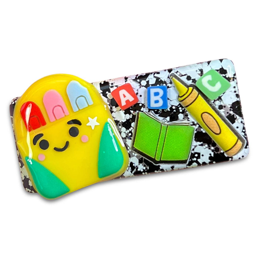Back to School Resin Hair Clips-Clearance no slip hair clips-Flower No slip hair clips-Animal no slip hair clips-Star no slip hair clip-heart no slip hair clips-butterfly no slip hair clips-Moo G Clips
