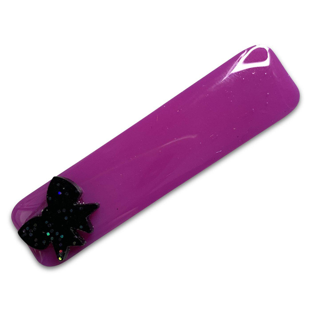 Charmed Resin Bar Hair Clips *NEW COLORS ADDED!*-Clearance no slip hair clips-Flower No slip hair clips-Animal no slip hair clips-Star no slip hair clip-heart no slip hair clips-butterfly no slip hair clips-Moo G Clips