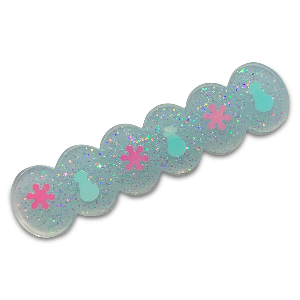 Christmas Glitter Resin Bar Hair Clips-Clearance no slip hair clips-Flower No slip hair clips-Animal no slip hair clips-Star no slip hair clip-heart no slip hair clips-butterfly no slip hair clips-Moo G Clips