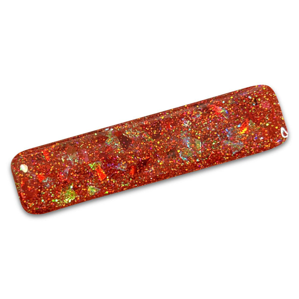 Christmas Glitter Resin Bar Hair Clips-Clearance no slip hair clips-Flower No slip hair clips-Animal no slip hair clips-Star no slip hair clip-heart no slip hair clips-butterfly no slip hair clips-Moo G Clips