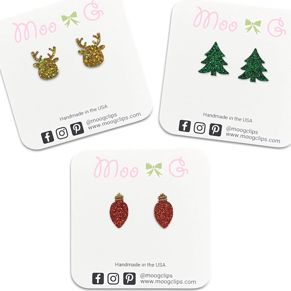 Christmas Resin Earrings-Clearance no slip hair clips-Flower No slip hair clips-Animal no slip hair clips-Star no slip hair clip-heart no slip hair clips-butterfly no slip hair clips-Moo G Clips