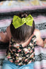 Hair Clips -Large Velvet Hair Bows - Baby Bows - Baby Gift-no slip velvet hair bows no slip velvethair clips-Moo G Clips