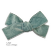 Hair Clips -Large Velvet Hair Bows - Baby Bows - Baby Gift-no slip velvet hair bows no slip velvethair clips-Moo G Clips