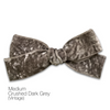 Hair Clips - Medium Velvet Hair Bows - Baby Bows - Baby Gift-no slip velvet hair bows no slip velvethair clips-Moo G Clips