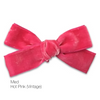 Hair Clips - Medium Velvet Hair Bows - Baby Bows - Baby Gift-no slip velvet hair bows no slip velvethair clips-Moo G Clips