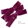 Hair Clips - Small Velvet Hair Bows - Baby Bows - Baby Gift-no slip velvet hair bows no slip velvethair clips-Moo G Clips