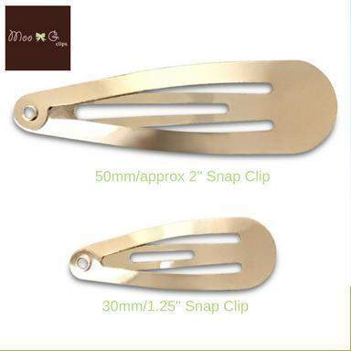 Larger Simple Snap Clip Set-snap clip hair clip - no slip hair accessories - party favor- baby-Moo G Clips