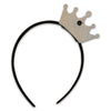 Leather Crown Hair Clips & Bands-no slip leather hair bows no slip leather hair clips-Moo G Clips