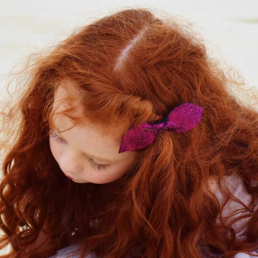 Metallic Crackle Leather Hair Bows-Clearance no slip hair clips-Flower No slip hair clips-Animal no slip hair clips-Star no slip hair clip-heart no slip hair clips-butterfly no slip hair clips-Moo G Clips