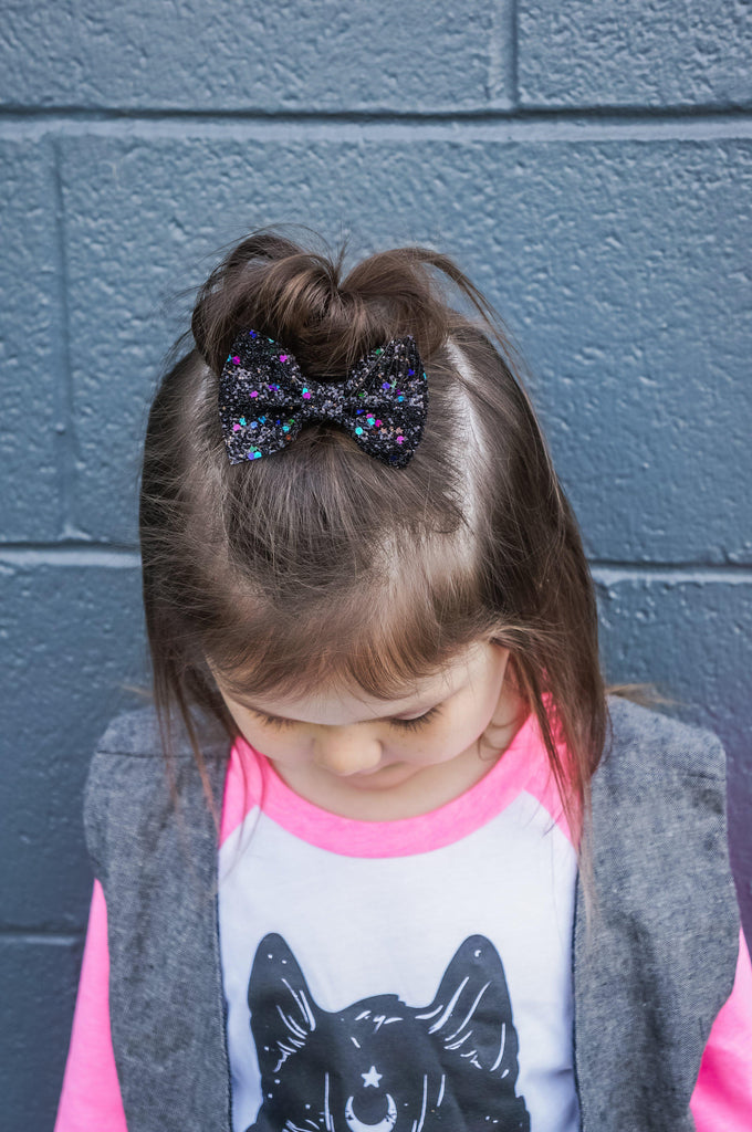 No-Shed Chunky Glitter Basic Hair Bows- *BEING DISCONTINUED*-Clearance no slip hair clips-Flower No slip hair clips-Animal no slip hair clips-Star no slip hair clip-heart no slip hair clips-butterfly no slip hair clips-Moo G Clips