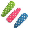 Patterned Larger Simple Snap Clip Sets-snap clip hair clip - no slip hair accessories - party favor- baby-Moo G Clips
