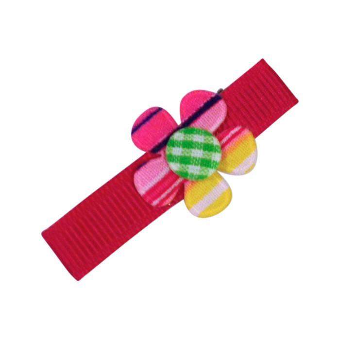 Small Gingham Stripe Flower Hair Clips-Clearance no slip hair clips-Flower No slip hair clips-Animal no slip hair clips-Star no slip hair clip-heart no slip hair clips-butterfly no slip hair clips-Moo G Clips