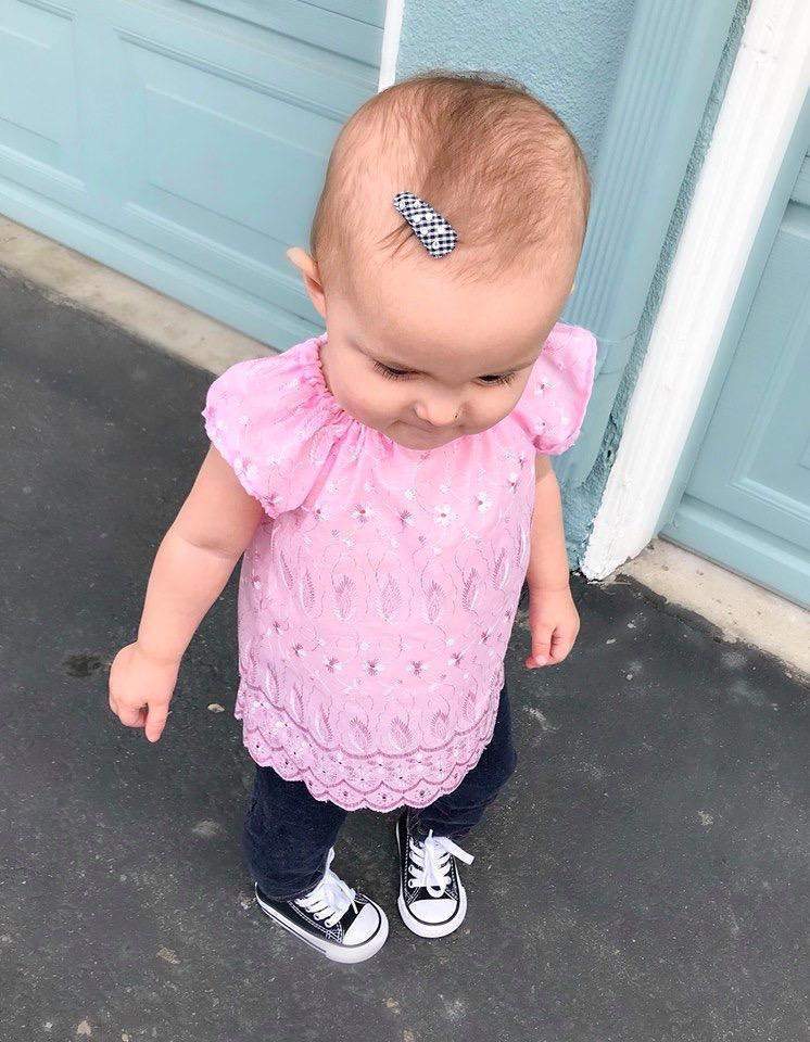 Specialty Crystal Small Round Snap Clips-no slip crystal hair clips - no slip crystal snap clips - no slip crystal hair bows-Moo G Clips
